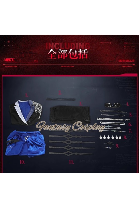 Path to Nowhere Zoya Skin Supreme Negotiation Cosplay Costume